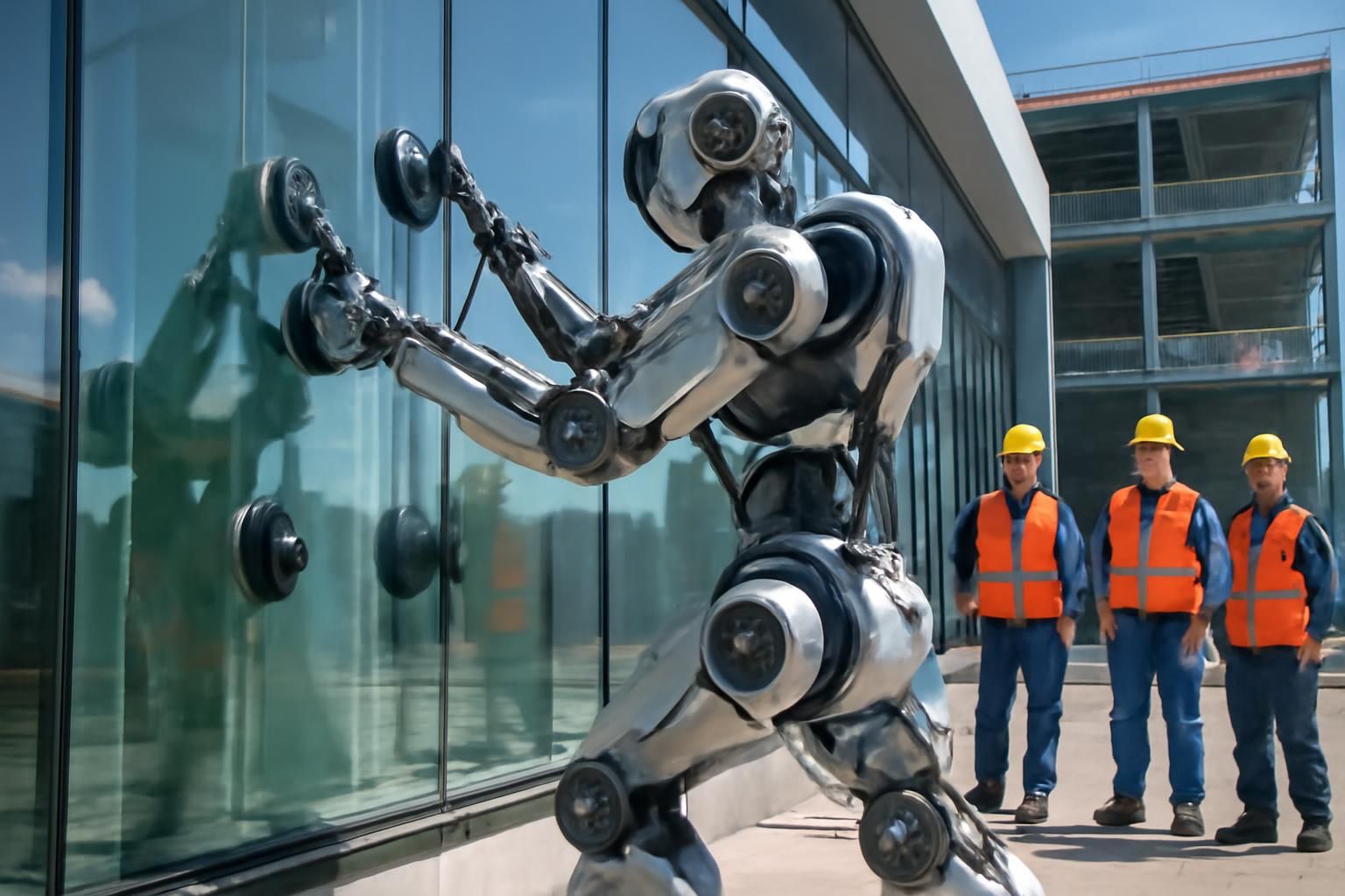 découvrez comment le robot de pose vitrage révolutionne l'installation grâce à sa précision et rapidité, facilitant ainsi les travaux de pose de verre pour des résultats optimaux.