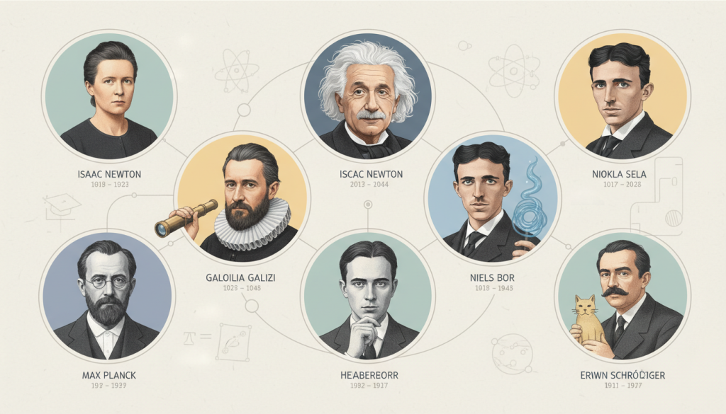 explorez la vie et les découvertes des physiciens célèbres qui ont révolutionné la science et façonné notre compréhension de l'univers.