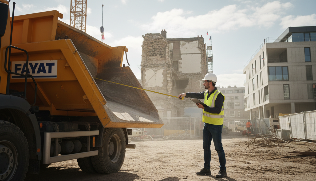 découvrez comment déterminer le volume d'une benne de camion en fonction de sa taille pour choisir le modèle adapté à vos besoins de transport et de chantier.